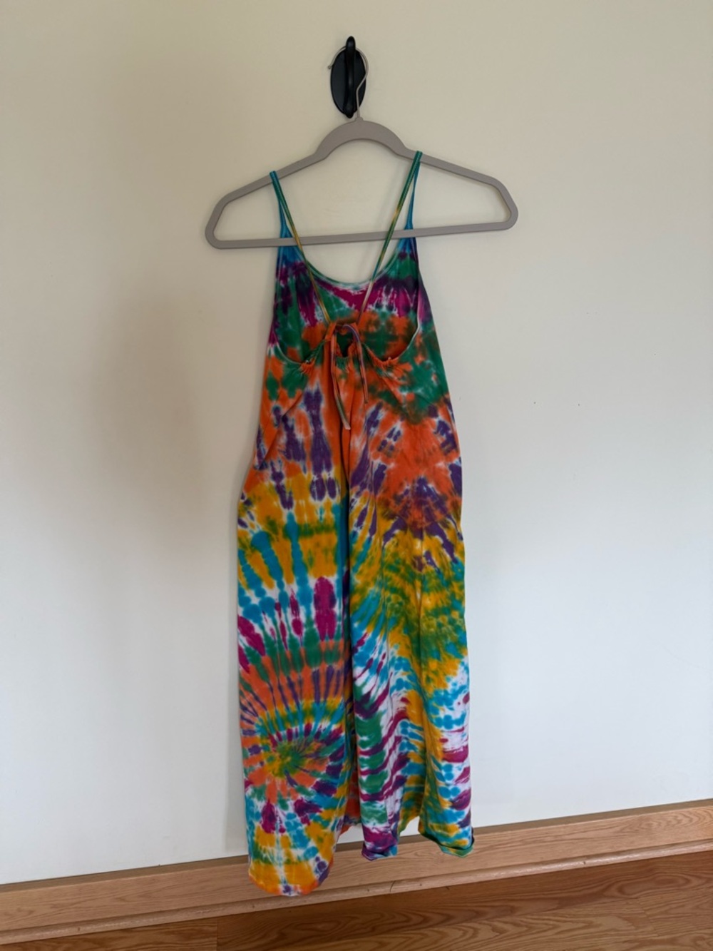 Girls' Multicolor Tie-Dye One-Piece Dress - Picture 2 of 3